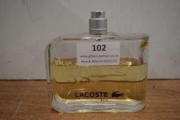 *Lacoste Red eau Toilette (part used tester)