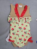 Seafolly Red One Piece Swimsuit Size: 6