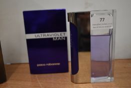 *Paco Rabanne Ultraviolet Man Eau de Toilette (part used tester)