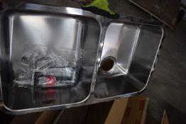 *Franke Stainless Steel Double Sink