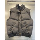 Blaze black fleece lined padded gilet Size: L/14