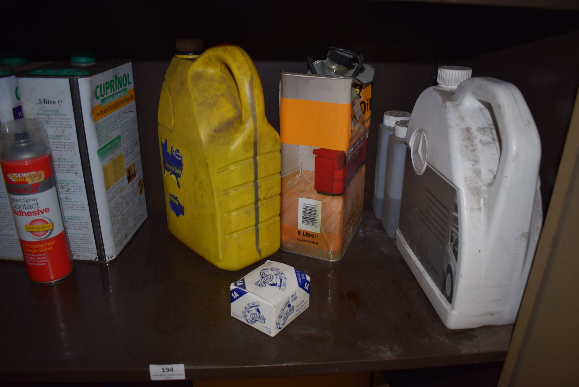 *Contents of Shelf to Include Wax Oil, Floor Oil, etc. - Image 2 of 2
