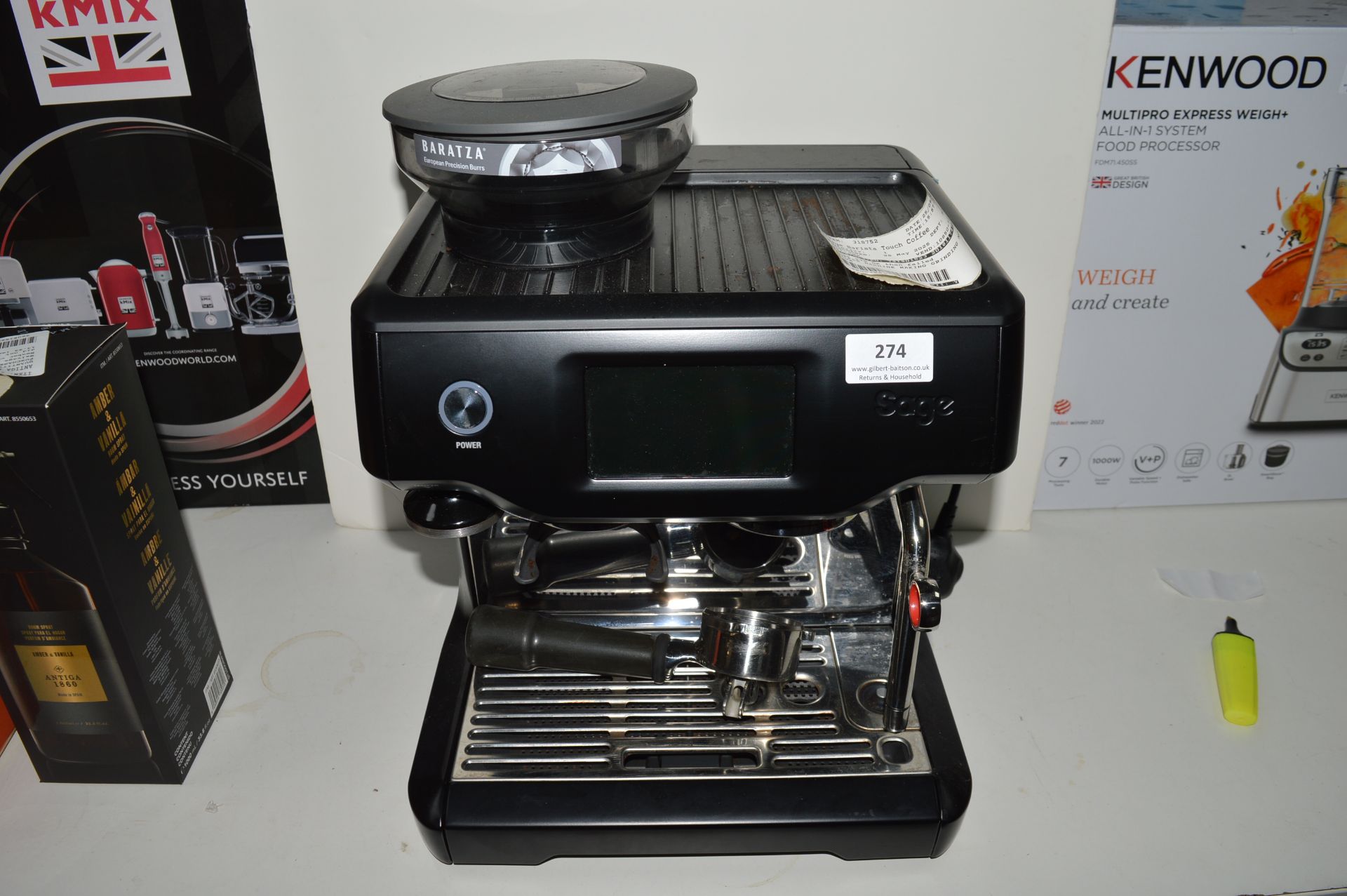 *Sage Barista Touch Coffee Machine