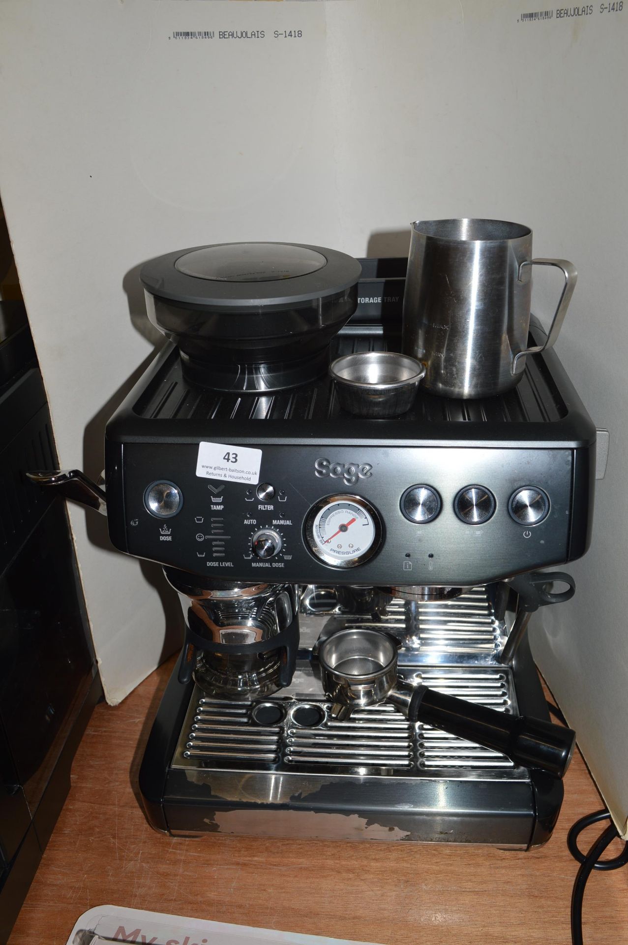 *Sage Barista Impress Coffee Machine