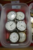 7x Vintage Pocket Watches for Spares/Repair