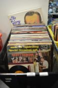 12” LP Records Including Mixed Rock and Oldies