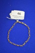 9ct Gold Chain Bracelet ~1.9g