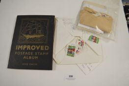 The Improved Postage Stamp Album Containing 200+ Stamps (mainly 1960’s)