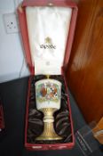 Spode Royal Wedding Chalice with Packaging to Commemorate Charles and Diana