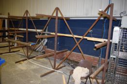 *Double Sided Cantilever Materials Storage Rack 490x150cm x 220cm high