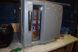 *Husky Budweiser Branded Countertop Refrigerator, plus Electric Kettle and Toaster