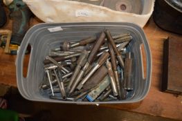 Box of Assorted Taps and Dies