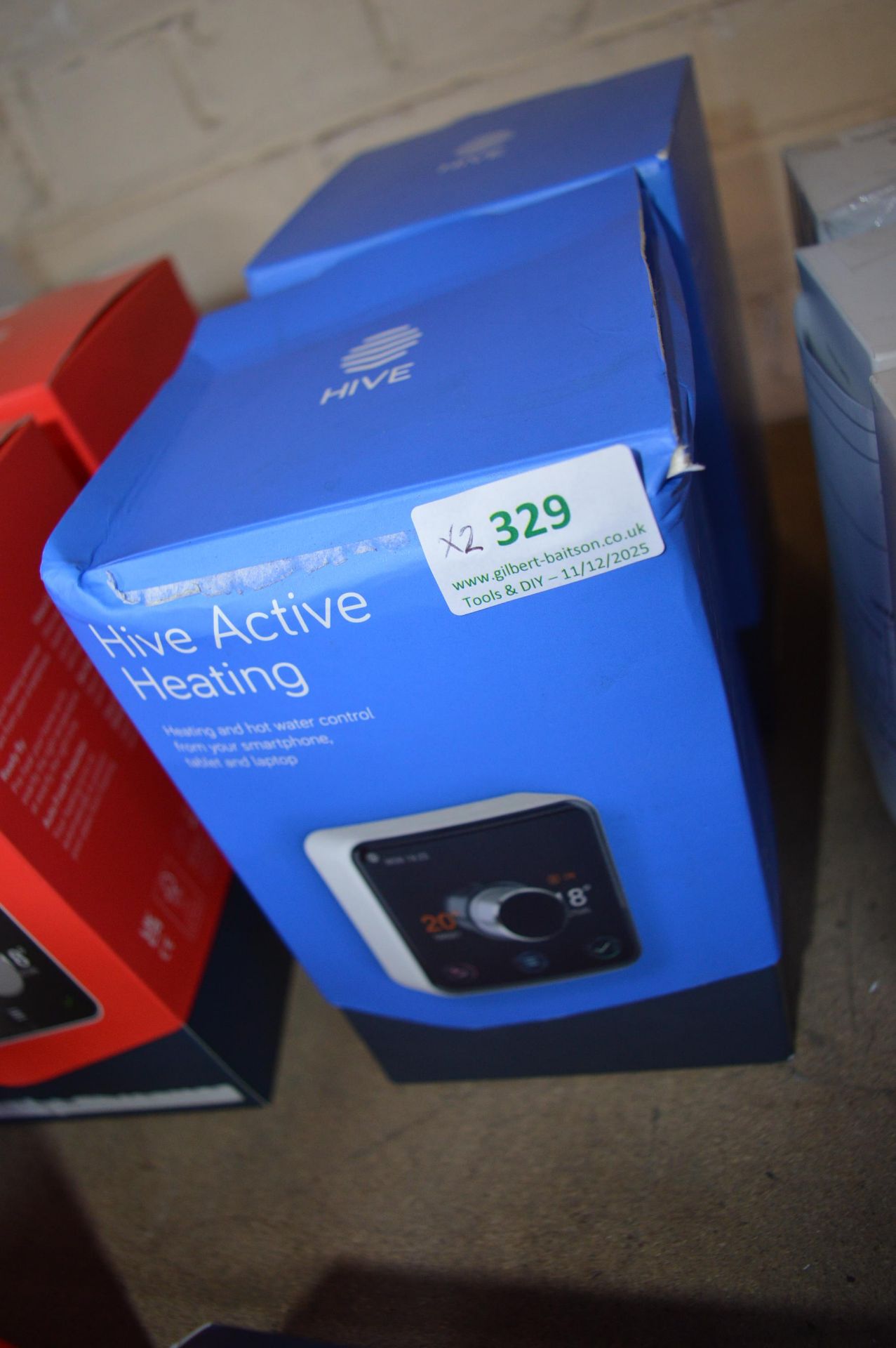 *2x Hive Active Heating Thermostats