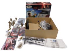 An Uncle Milton Star Wars Science Force Trainer II hologram experience, boxed, and other Star Wars