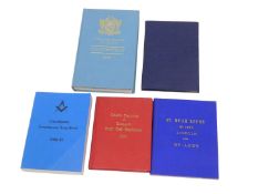 Five Masonic handbooks, the By-Laws and Ritual of St. Hugh Lodge no 1386, Lincoln, Grand Chapter