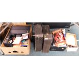 Cassette tapes and records, to include country music, Handel's Messiah, and Christmas Peace at