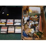 Collectables, to include figurines, books including Wartime Publication of the King and Queen with