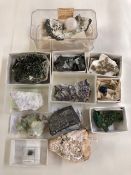 Geological specimens from India and afganistan, Laumontite, Kosmochlor, Sodalite, Clinozoisite, ,