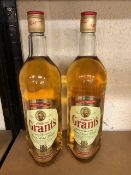 Grants Scotch Whiskey 2 x 1 litre bottles
