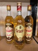 Grants Scotch Whiskey 3 x 70cl bottles