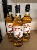 Famous Grouse Scotch Whiskey 3 x 70cl bottles