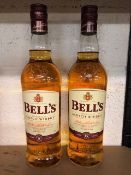 Bells 8yr Scotch Whiskey 2 x 70cl bottles