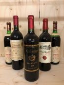 Wine Selection, 3 x 750ml bottles of Blacksberg Cabernet Sauvignon, 75cl bottle of Chateau Grand Lys