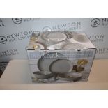 1 BOXED OVER & BACK STONEWARE DINNERWARE SET RRP Â£49