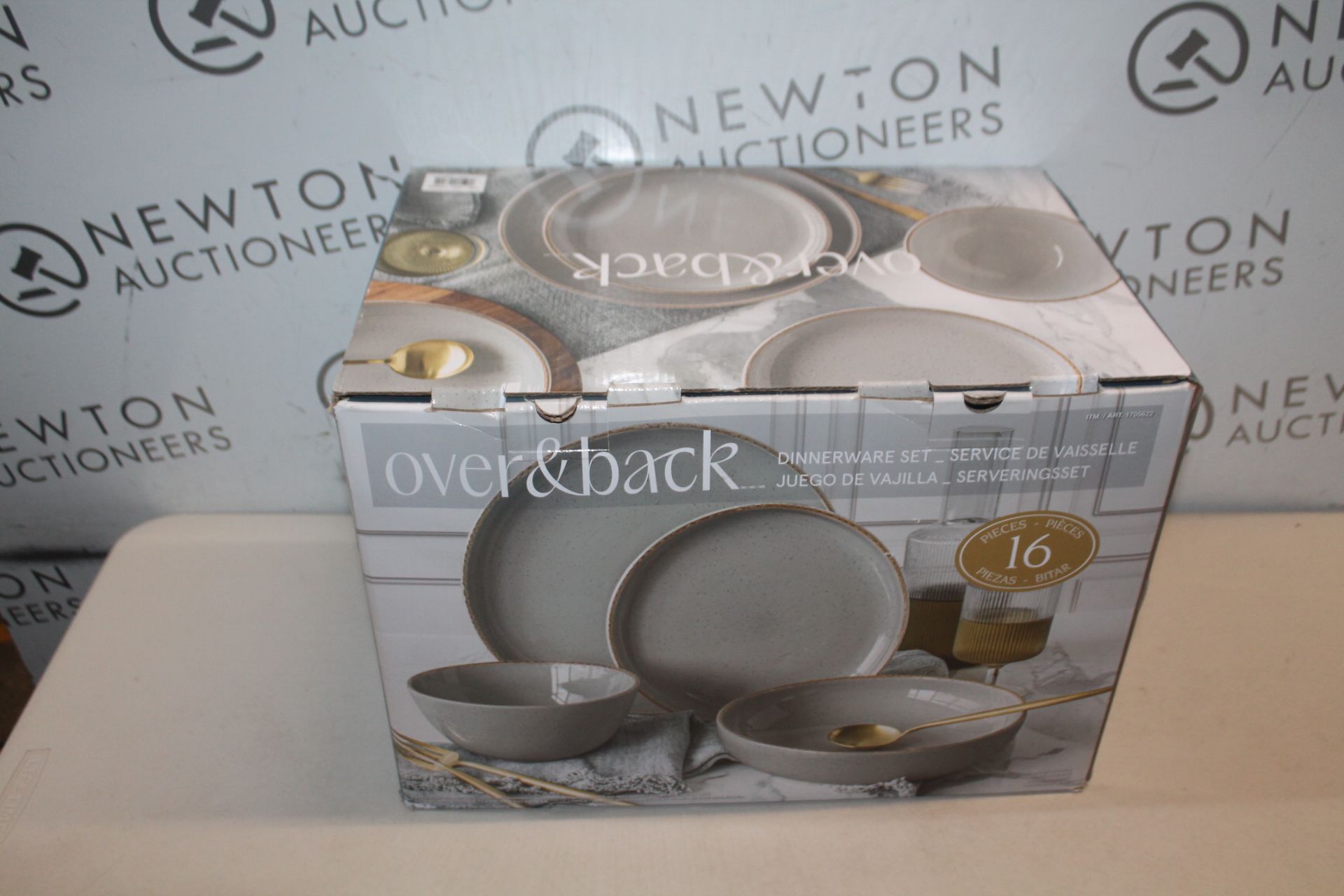 1 BOXED OVER & BACK STONEWARE DINNERWARE SET RRP Â£49