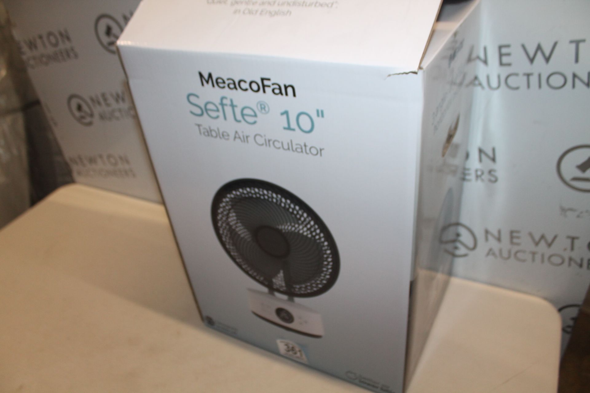 1 BOXED MEACO SEFTE DESKTOP AIR CIRCULATOR 10" RRP Â£99