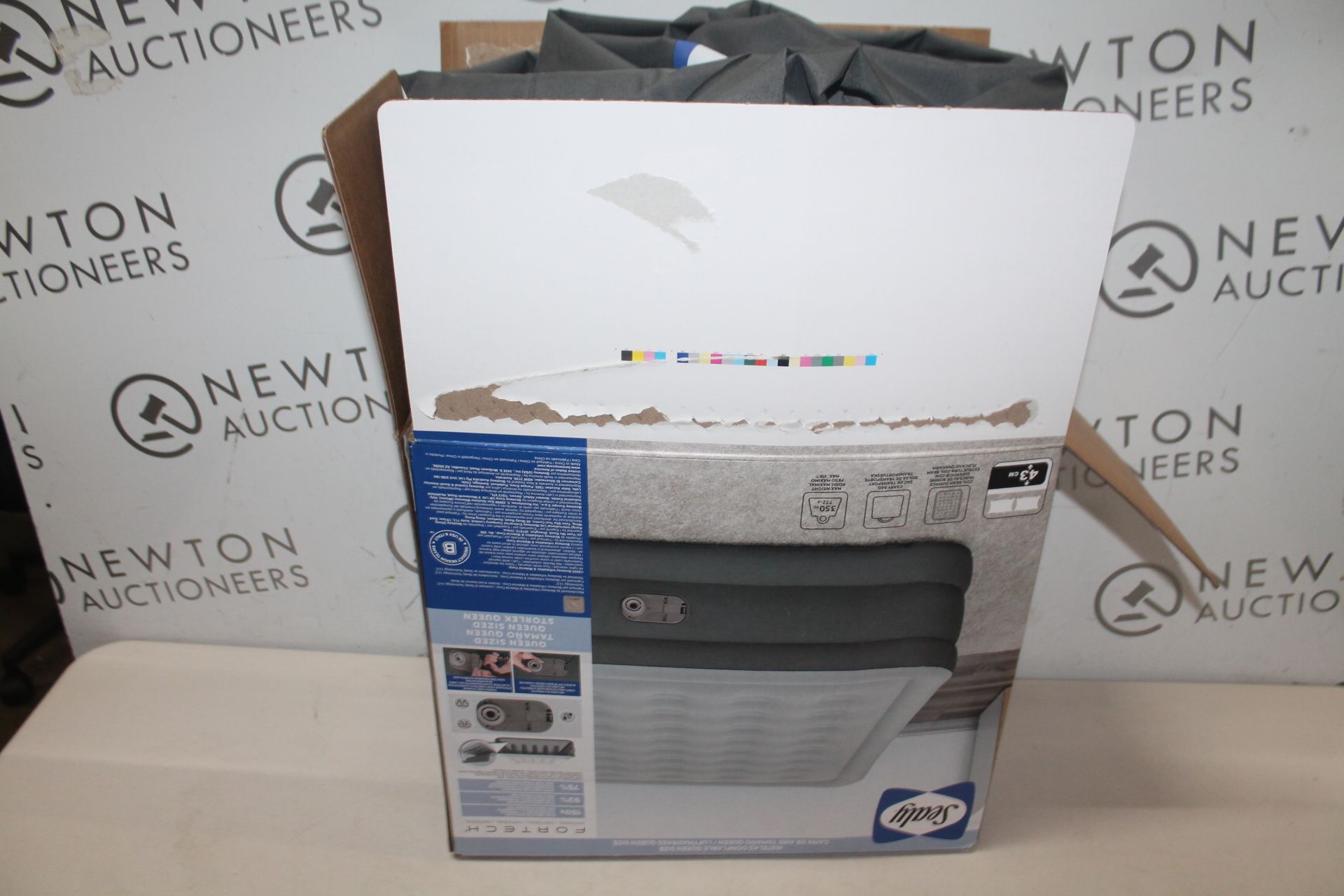 1 BOXED SEALY FORTECH AIRBED WITH BUILT-IN PUMP RRP Â£69