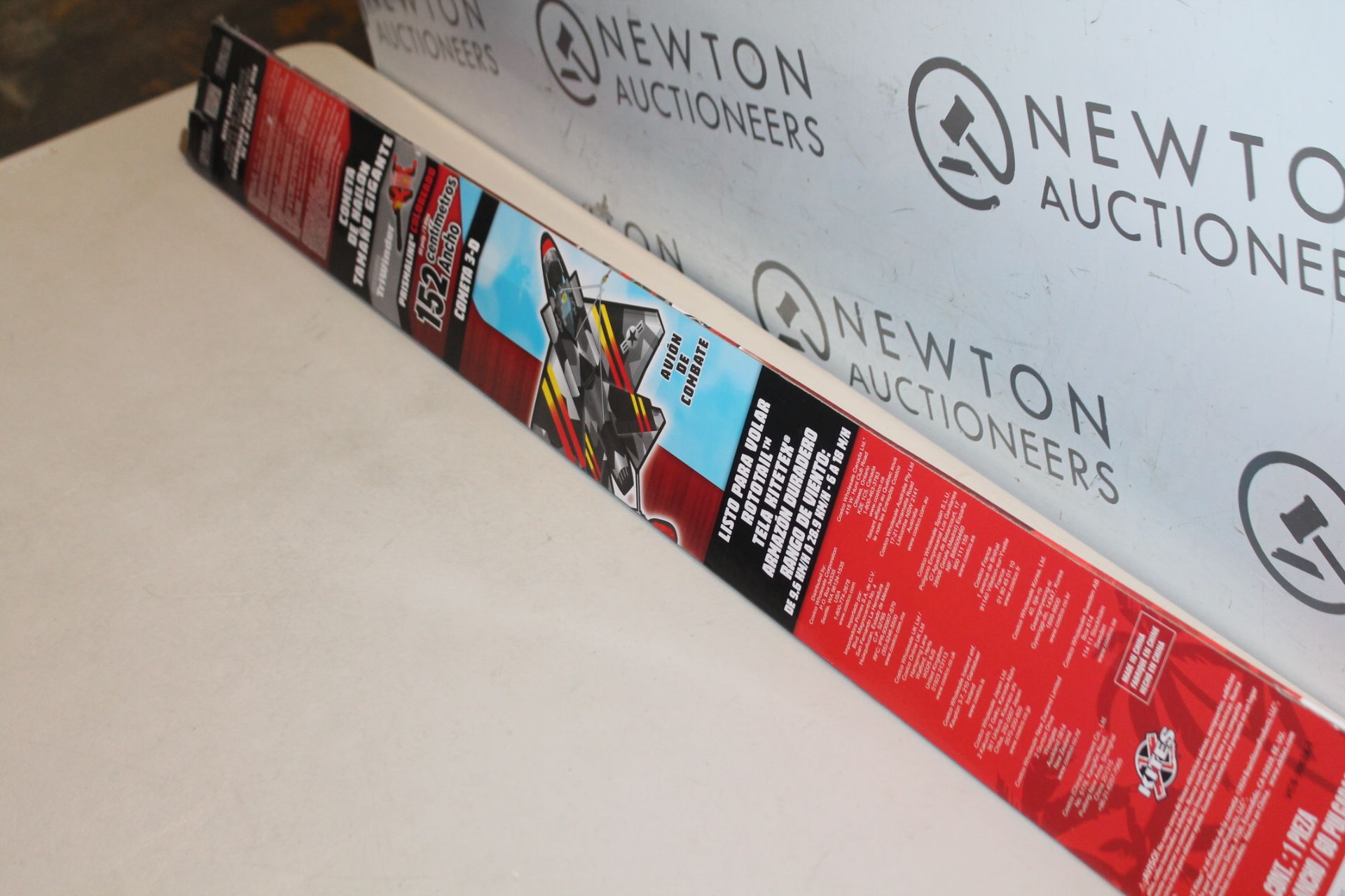 1 BOXED SUPERSIZED NYLON KITE 60INCH WINGSPAN FIGHTER JET RRP Â£49