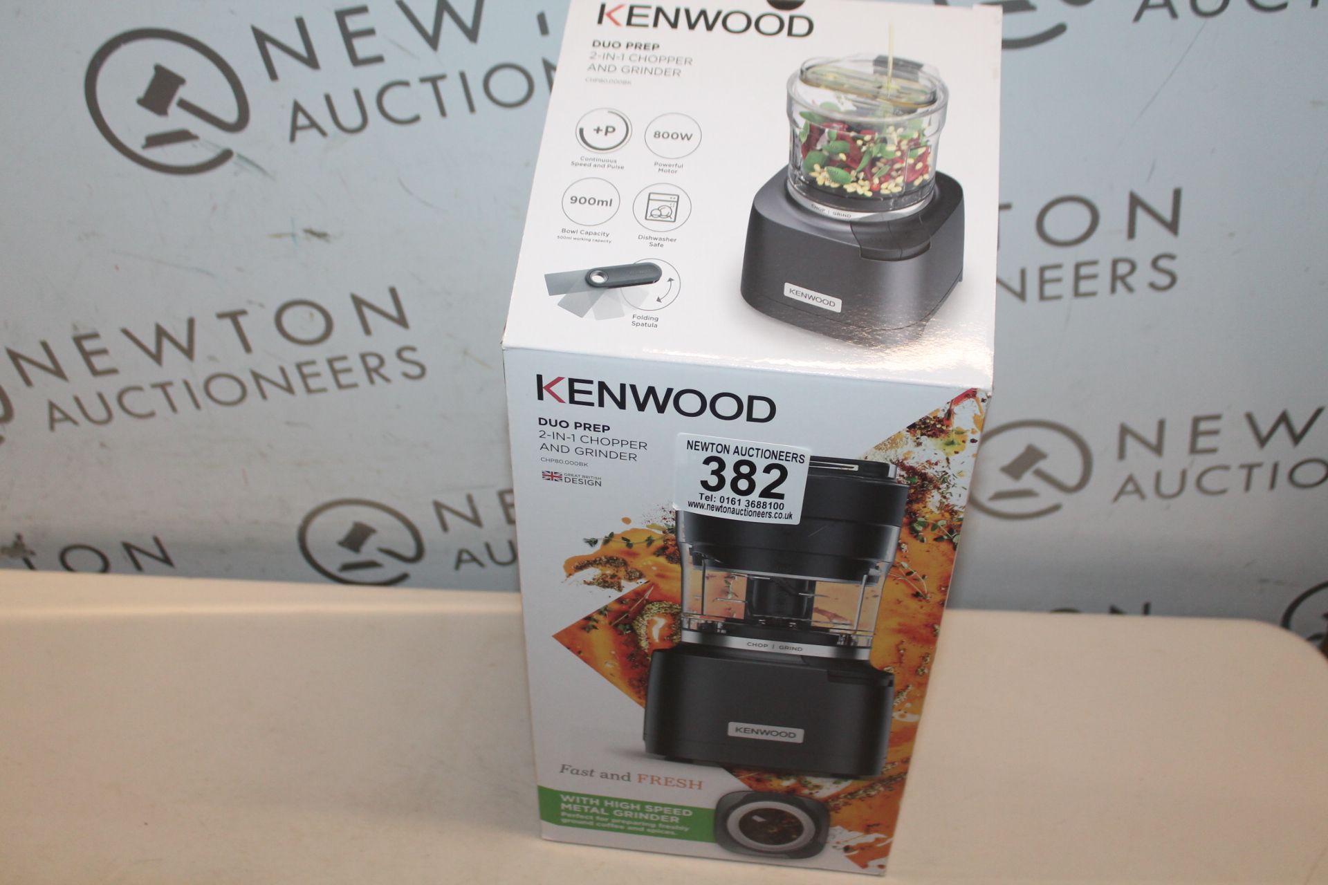 1 BOXED KENWOOD DUO PREP 2 IN 1 CHOPPER AND GRINDER RRP Â£49.99