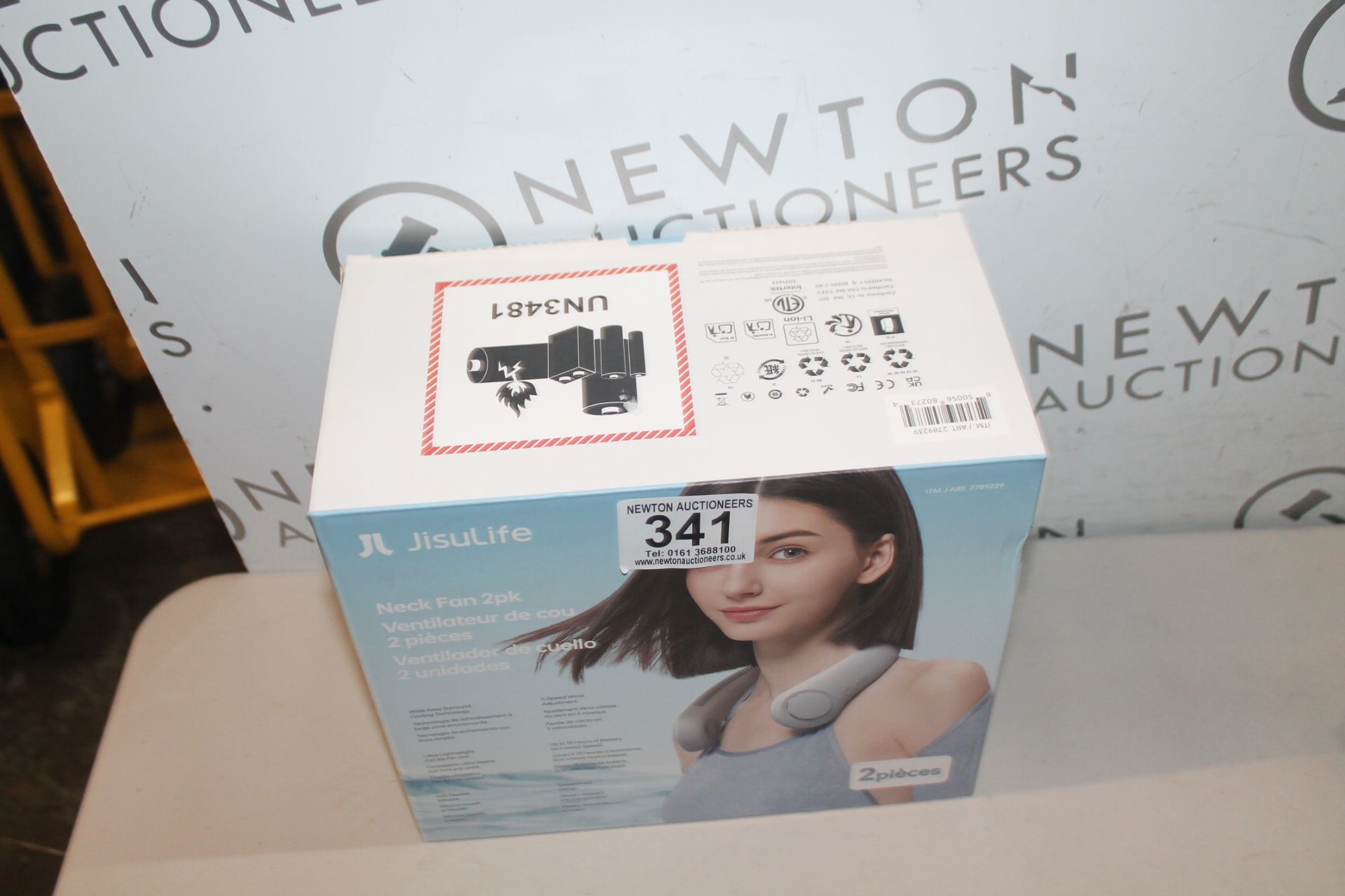 1 BOXED JISULIFE NECK FAN RRP Â£29.99