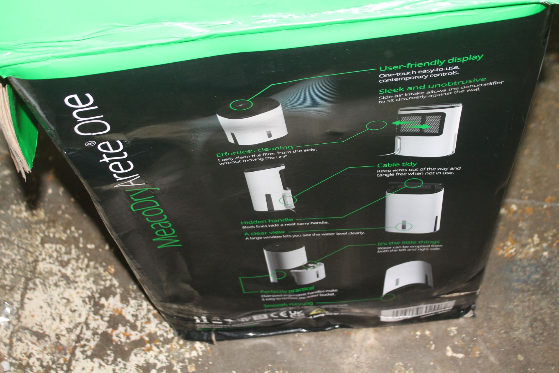 1 BOXED MEACODRY ARETEÂ® ONE 18L DEHUMIDIFIER & AIR PURIFIER RRP Â£239.99
