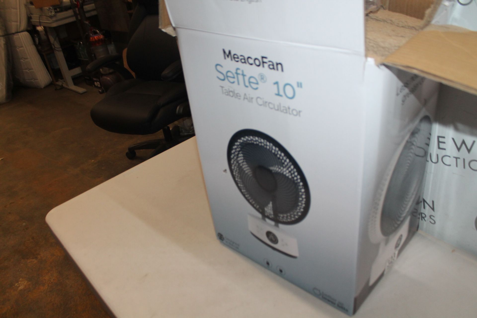 1 BOXED MEACO SEFTE DESKTOP AIR CIRCULATOR 10" RRP Â£99