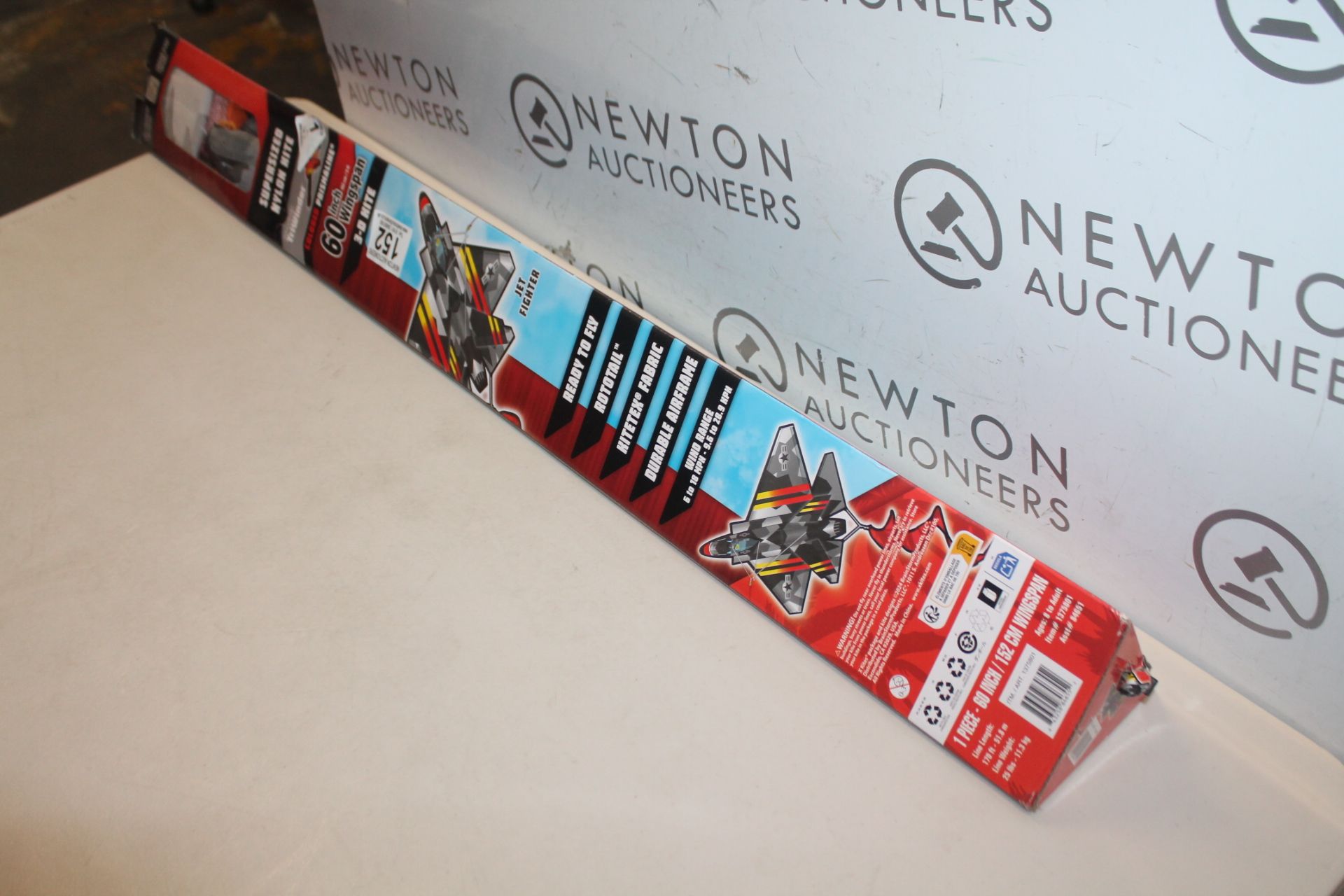1 BOXED SUPERSIZED NYLON KITE 60INCH WINGSPAN FIGHTER JET RRP Â£49