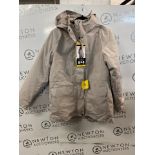 1 LADIES WEATHERPROOF JACKET IN STONE WHITE SIZE S RRP Â£59