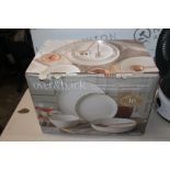 1 BOXED OVER & BACK STONEWARE DINNERWARE SET RRP Â£49.99