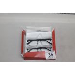 1 BOXED FOSTER GRANT READING GLASSESS STREGTH +3.00 RRP Â£29.99