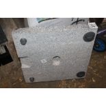 1 SUNVILLA PEMBROOKE GRANITE UMBRELLA BASE RRP Â£59.99
