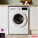 1 BOSCH WNA144V9GB SERIES 4 9/5KG WASHER DRYER RRP Â£749 (POWERS ON)