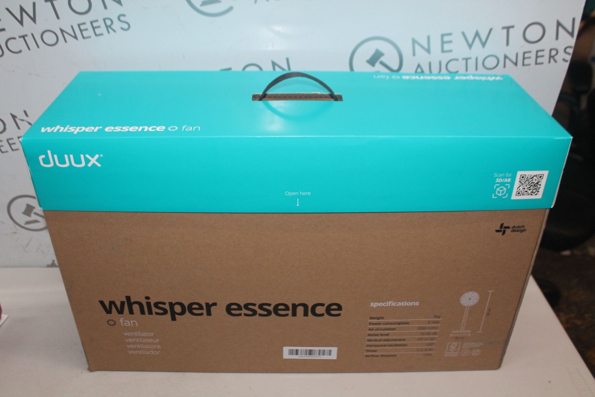 1 BOXED DUUX WHISPER ESSENCE FAN RRP Â£99