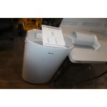 1 WOOD'S CORTINA 9K BTU PORTABLE AIR CONDITIONER WITH REMOTE CONTROL, WAC902G RRP Â£399.99