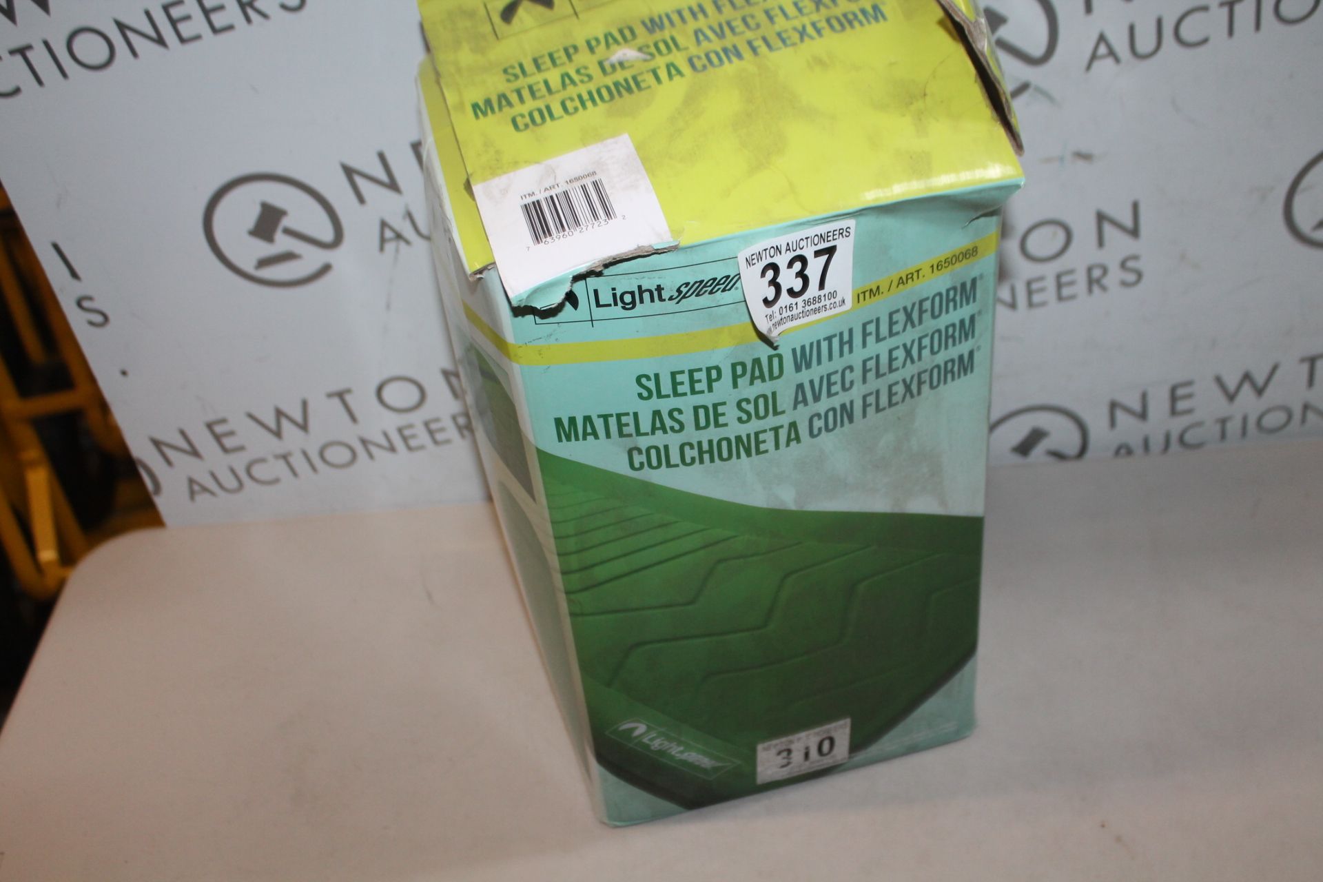 1 BOXED LIGHT SPEED SLEEP PAD WITH FLEXFORM RRP Â£39.99