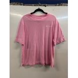 1 MENS CHAMPION T-SHIRT IN PINK SIZE L RRP Â£14.99
