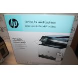1 BOXED HP LASERJET PRO MFP 3302FDW COLOUR PRINTER RRP Â£499