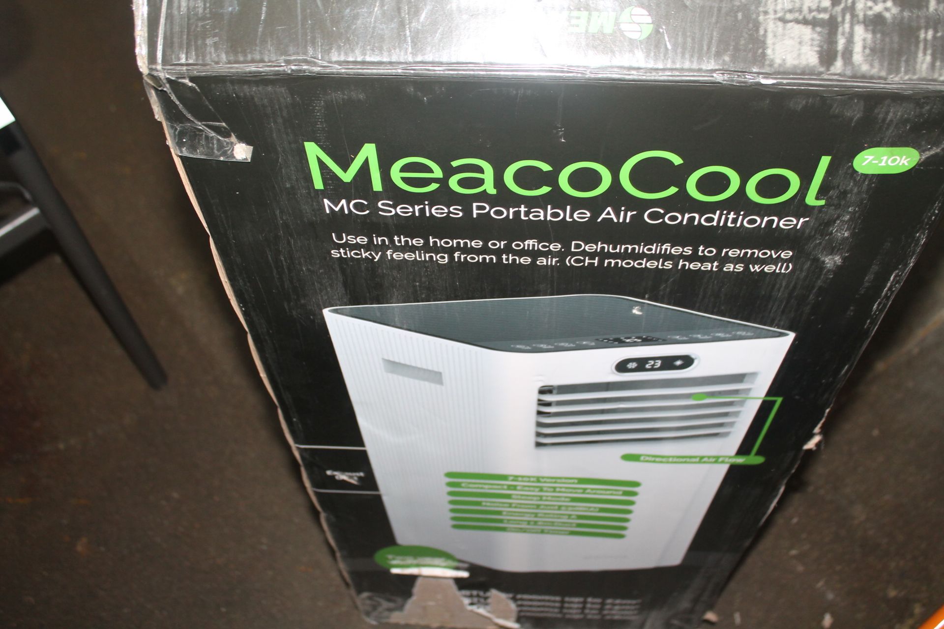 1 BOXED MEACOCOOL MC SERIES 9000 BTU PORTABLE AIR CONDITIONER HEATING & COOLING RRP Â£399
