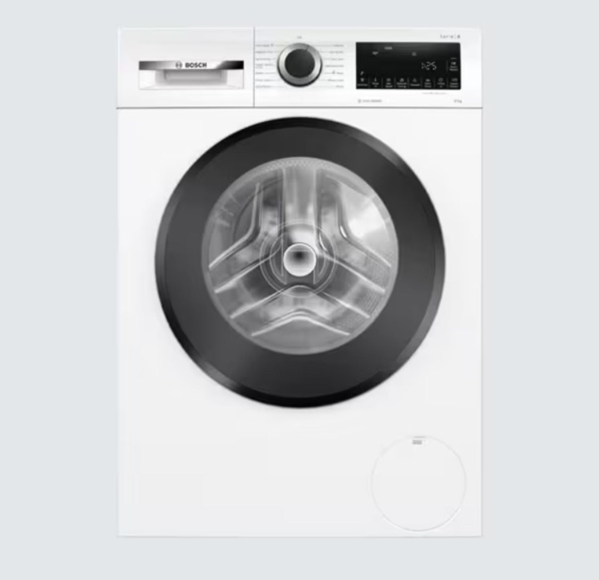 1 BOSCH SERIES 6 WGG24400GB FREESTANDING WASHING MACHINE, 9KG LOAD, 1400RPM SPIN RRP Â£599 (POWERS