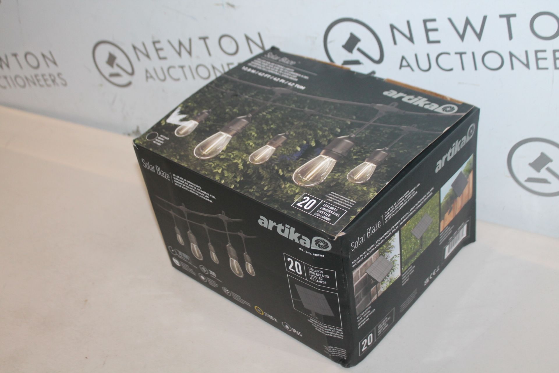 1 BOXED ARTIKA SOLAR BLAZE STRING LIGHTS RRP Â£29.99